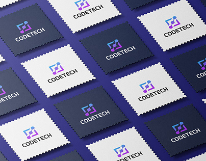 CodeTech Logo Design | Coding & Tech Industry
