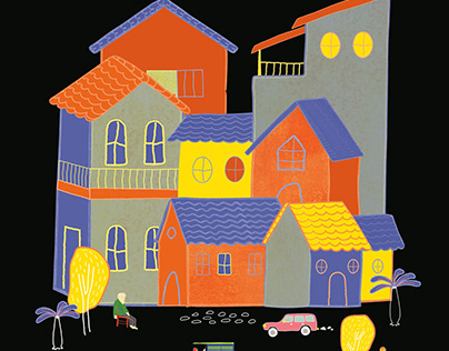 Houses | Home Sweet Home Artprint