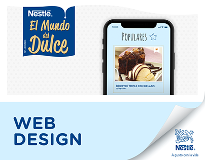 Web for Nestle® El Mundo del Dulce
