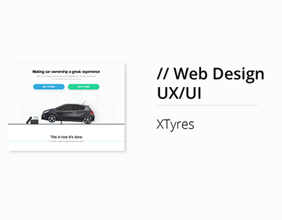Website Design for XTyres