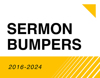 Sermon Bumpers (2016-2024)
