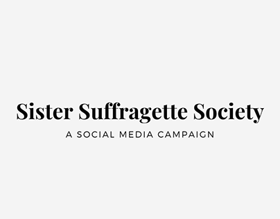 Sister Suffragette Society