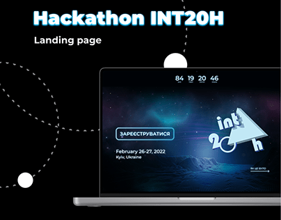 Landing page for hackathon