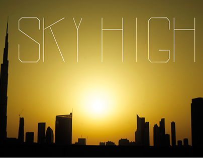 SkyHigh - Font Design