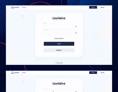 LawSolve Web App Design