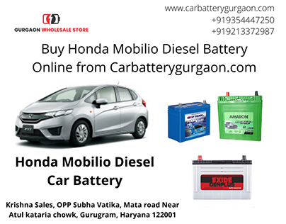 Honda Mobilio Diesel Battery