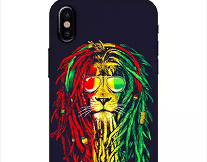 Rasta Lion Mobile Cover