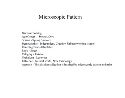 Microscopic Pattern