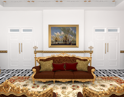 Classic Venetian Living Room