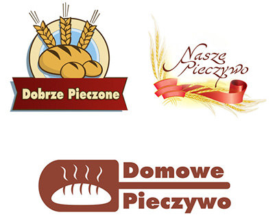 Projekt logotypu dla pieczywa