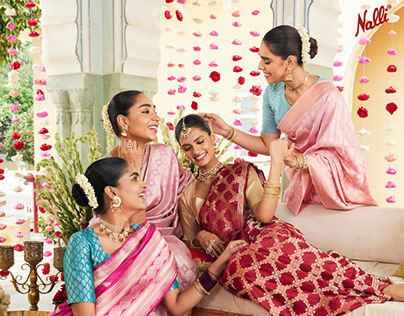 Project thumbnail - " Shringar " Bridal Campaign by Nalli Silks