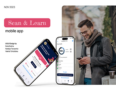 Design for Scan & Learn Mobile App