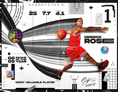 Derrick Rose - Team USA wallpaper for posterizes.com on Behance