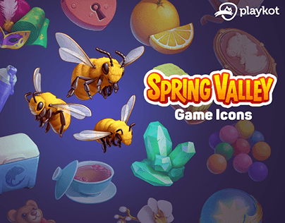Spring Valley Farm Adventure Game Icons