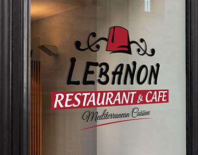 Lebanon restaurant logo design