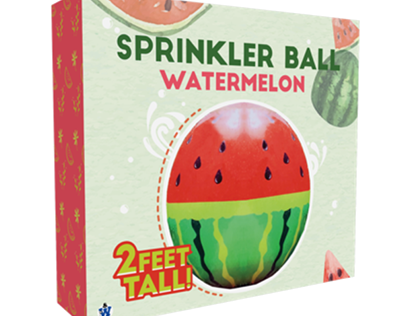Sprinkler Ball Box Packaging Design