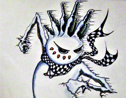 Punk Snowman Illustrations
