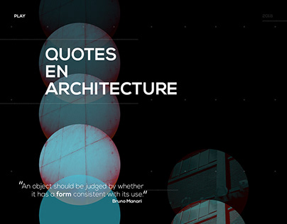 Quotes en Architecture