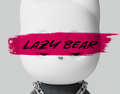 数字形象—慵懒熊LAZY BEAR