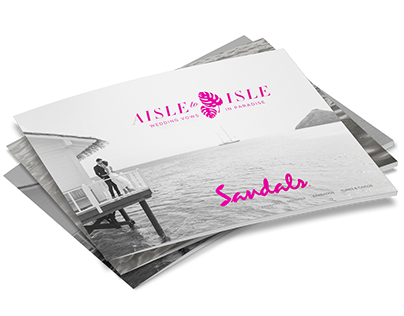 Sandals Aisle to Isle Wedding Brochure
