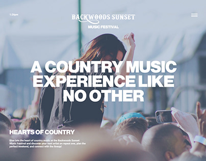 Project thumbnail - Backwoods Sunset Country Music Festival