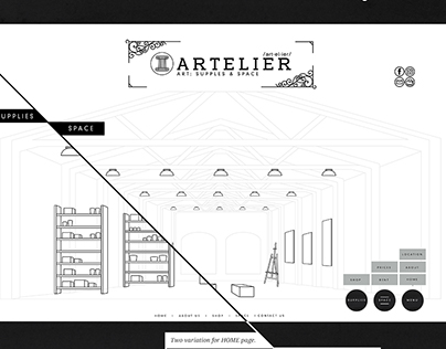 Artelier, Website Design
