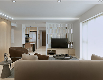 Dawson Road | 4 Room HDB | Contemporary Interior Design