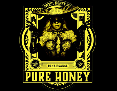 Pure/Honey Renaissance Album Card Design