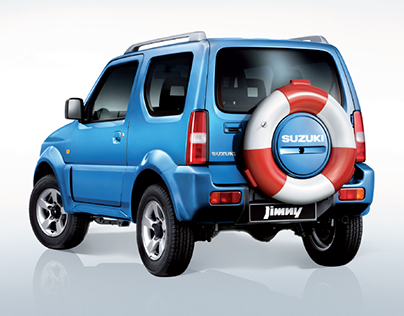 Suzuki Jimny, print ad.