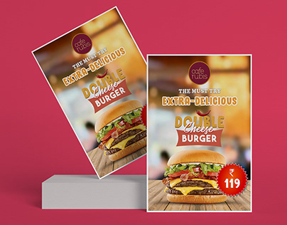 Smak Cafe & Bakes Burger Poster