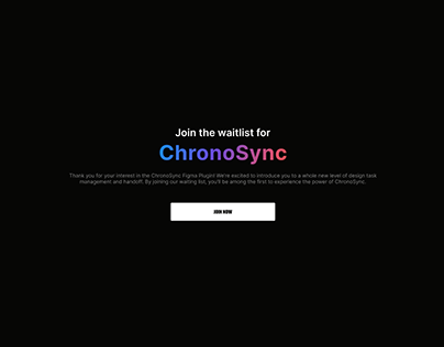 Join the waitlist for ChronoSync