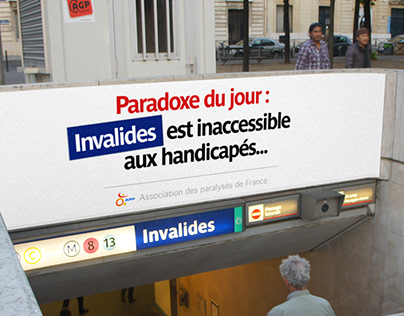 Association des paralysés de France | Advertisting