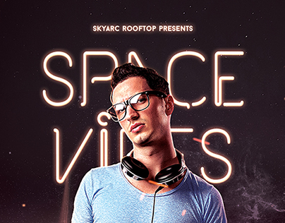 Space Vibes Electro Flyer