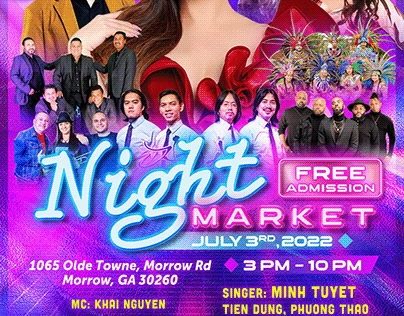 Night Market in Morrow City