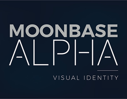 SpaceX Moonbase Alpha - Visual Identity