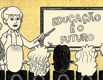 Animated video - O Futuro está na Escola Videoclip
