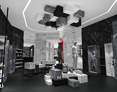 Retail Design for Alexander Wang