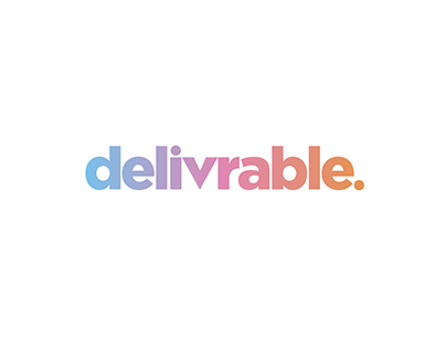 Delivrable | Platform for content creators