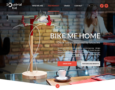 Design Product Landing Page