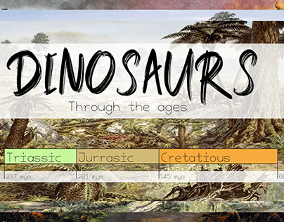 Interactive Museum exhibit: Dinosaurs