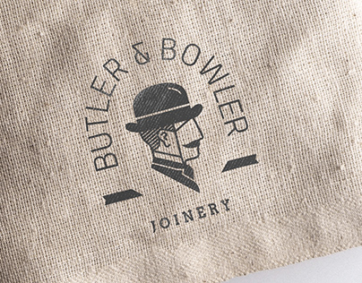 Butler&Bowler Company Logo and Website Design