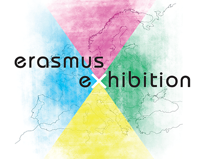 Manifesto per la mostra Erasmus Exhibition