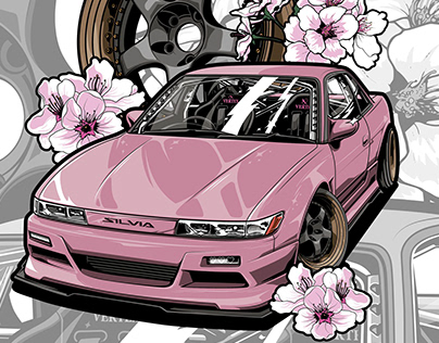 Nissan s13 cherry blossom