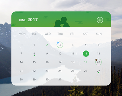 Daily UI - Calendar