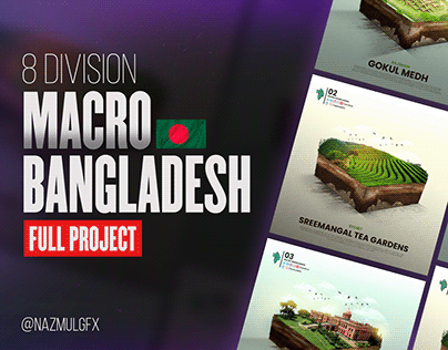 Creative Poster design - Macro Bangladesh - 8 Division