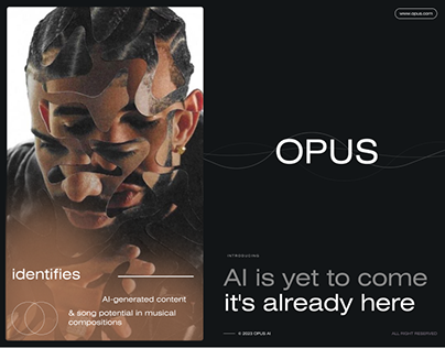 Opus Presentation Deck | UI/UX | Web Design