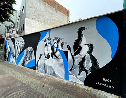 Mural in Lima, Perú