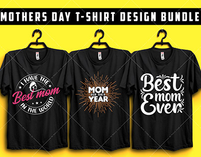 Mothers day Typography t shirt design