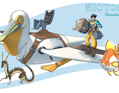 Neotokyo Competition Character Designs