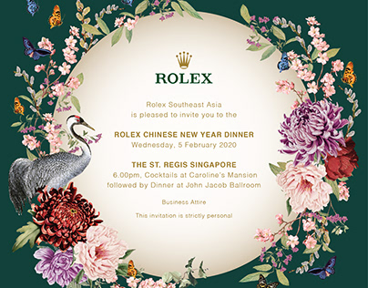 Rolex 2020 CNY Dinner